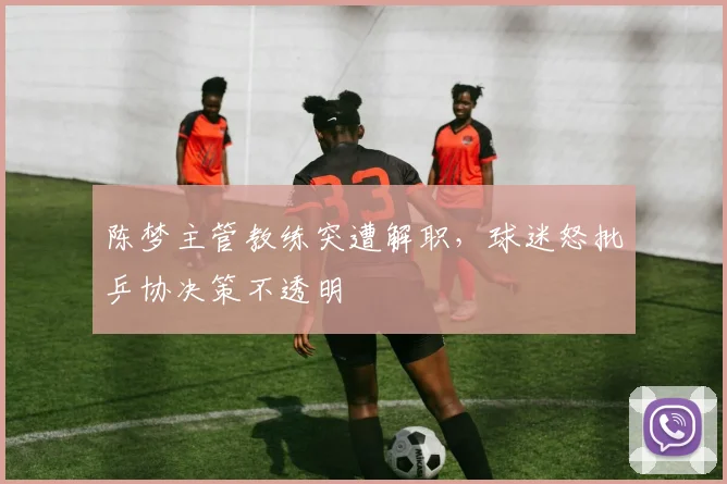 陈梦主管教练突遭解职,球迷怒批乒协决策不透明